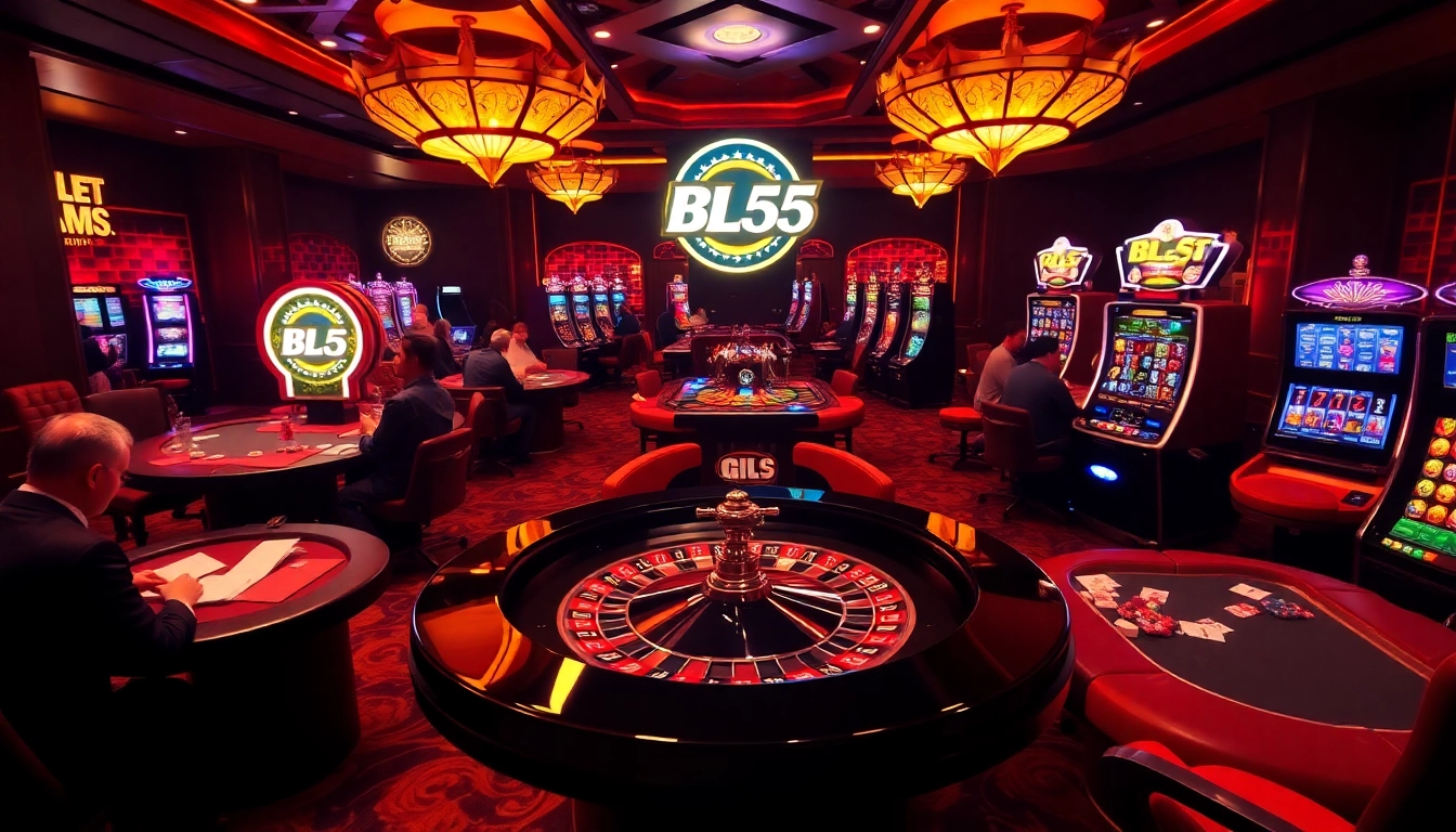 Experience thrilling gaming experiences at BL555 with an exciting casino atmosphere.