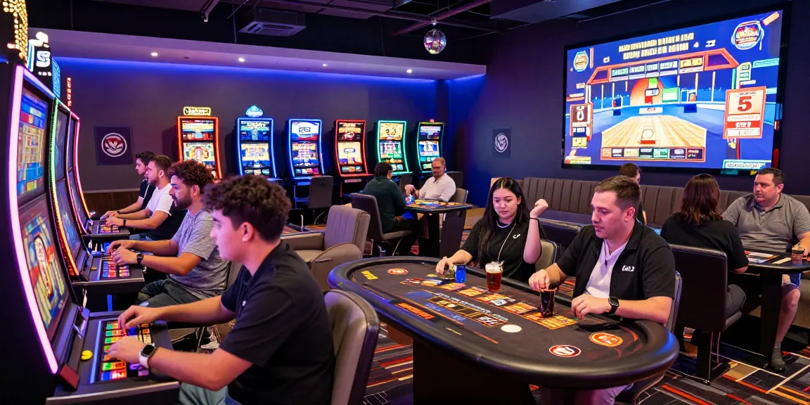 Exciting credit card casinos scene showcasing players enjoying vibrant gaming experiences in 2026