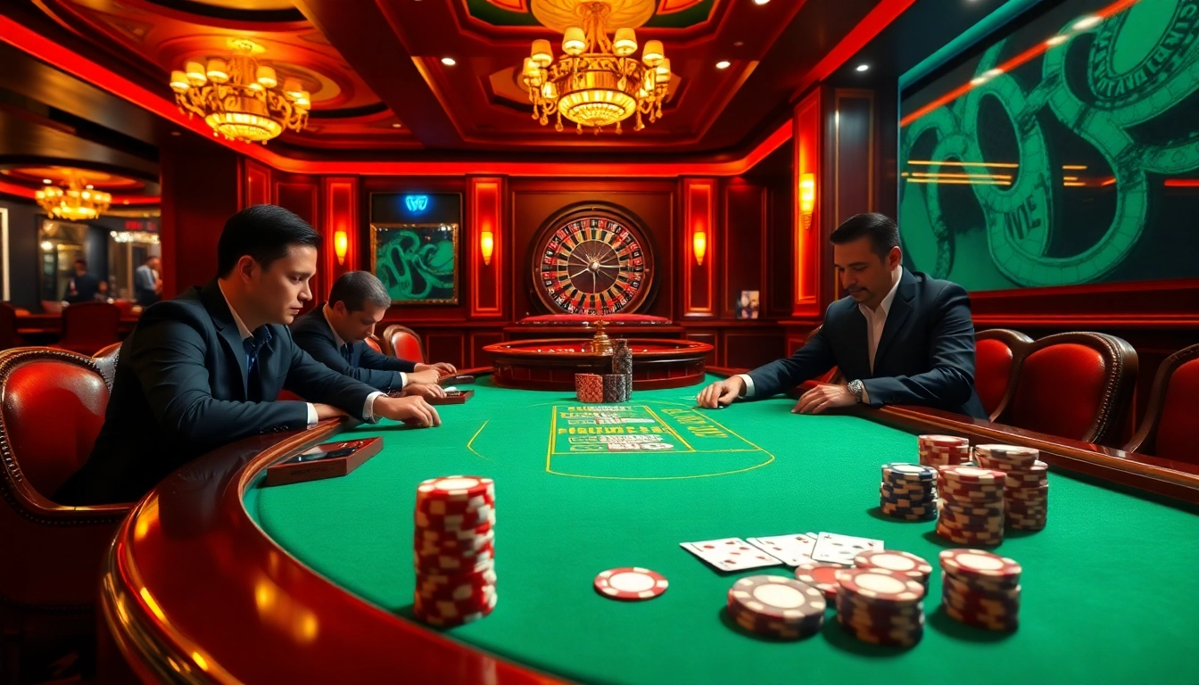 Play poker at ONE88 with luxurious chips and an elegant casino atmosphere.