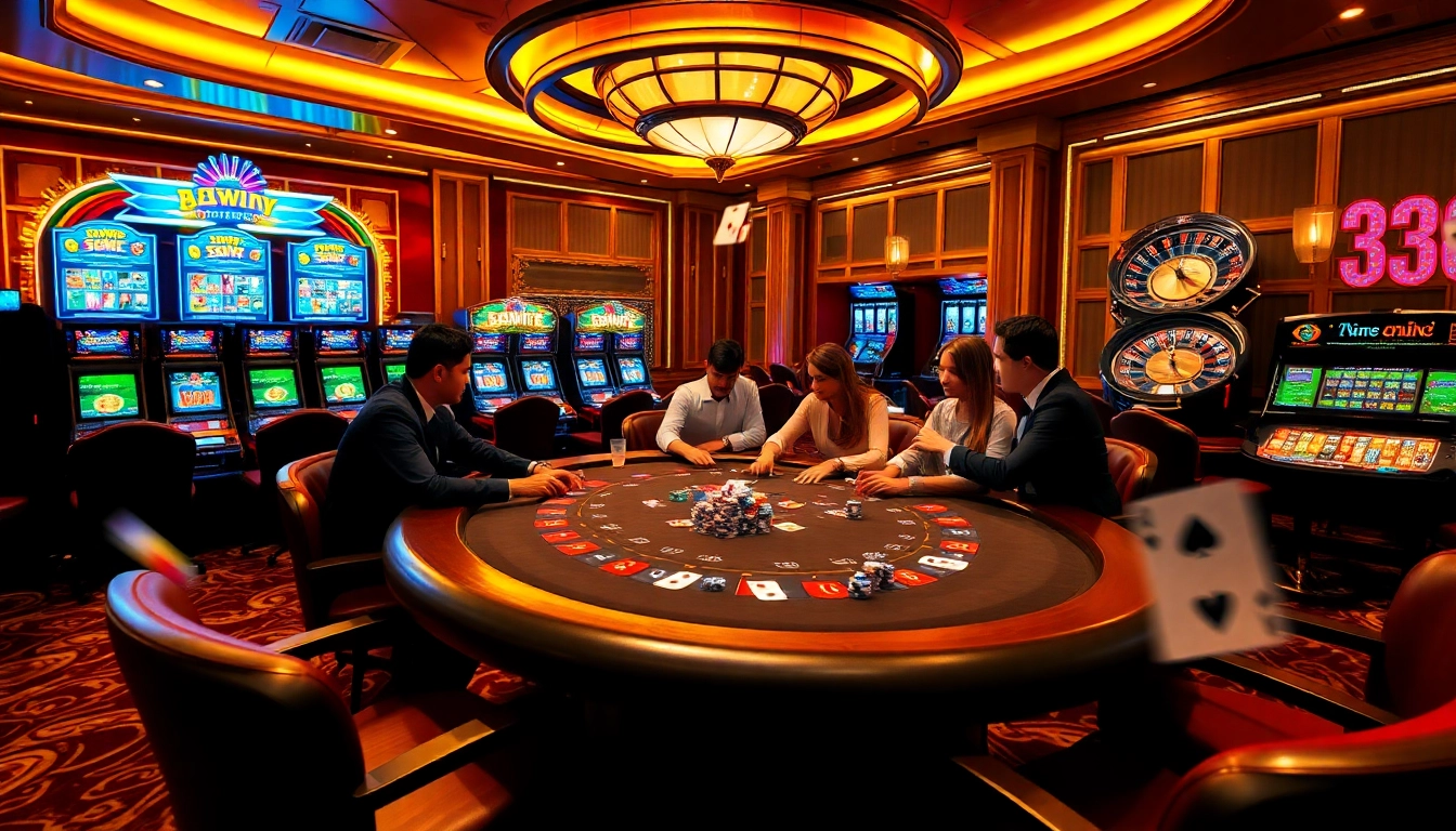 33Win offers an exciting casino experience with vibrant tables and thrilling gameplay.
