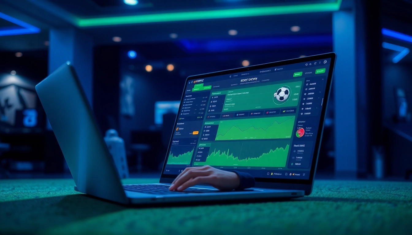 An engaging online betting experience at okvipwin.live featuring a modern user interface with live updates.