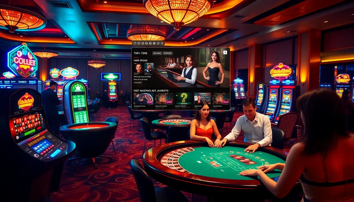 Thrilling casino atmosphere showcasing players betting with excitement at https://nohudoithuong.life/ while engaging in high-stakes games.