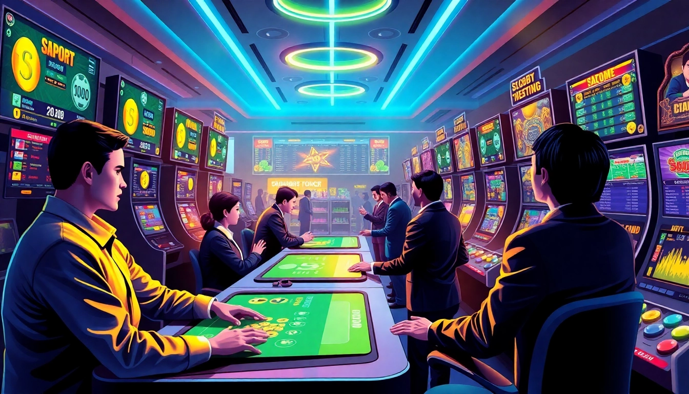 SBOBET.dance showcases an exciting virtual casino environment highlighting modern online betting games.
