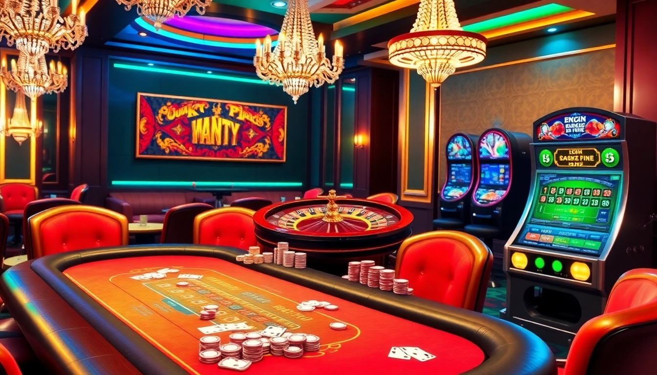 Experience high-stakes excitement at https://hm88.blue/ with vibrant casino visuals featuring poker and roulette.
