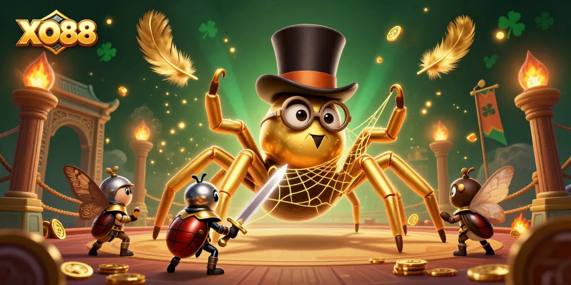 Experience the excitement of XO88 gaming with a vibrant, detailed casino scene.