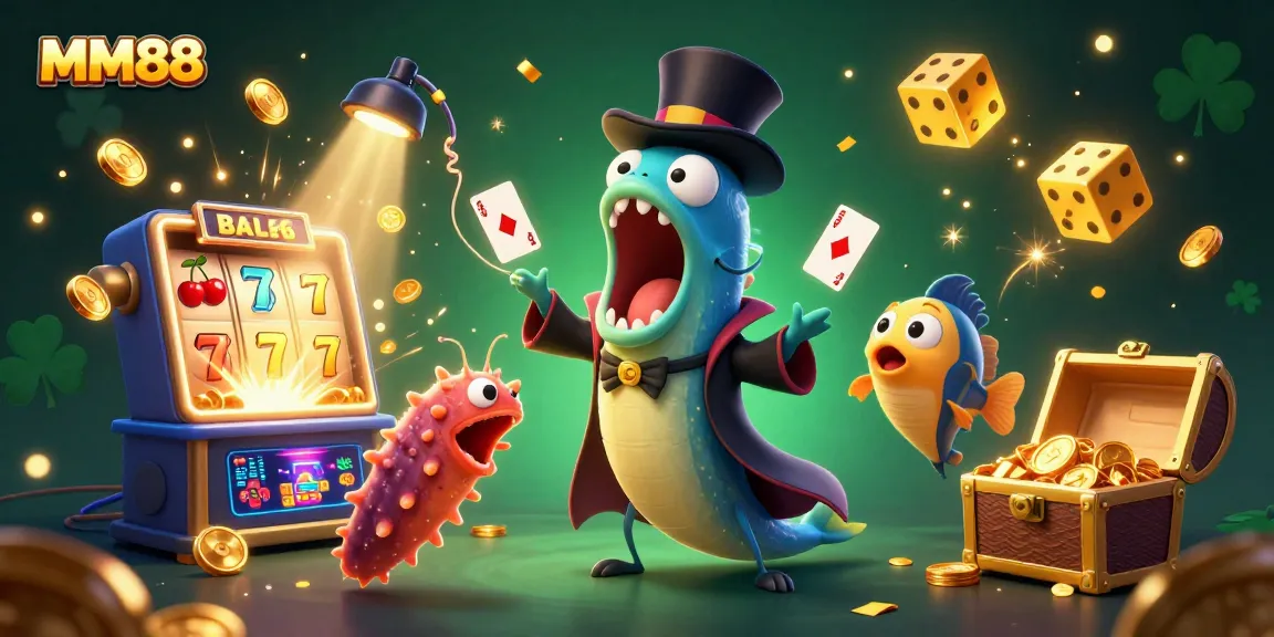 Experience thrilling moments with MM88 through a vibrant underwater casino adventure.