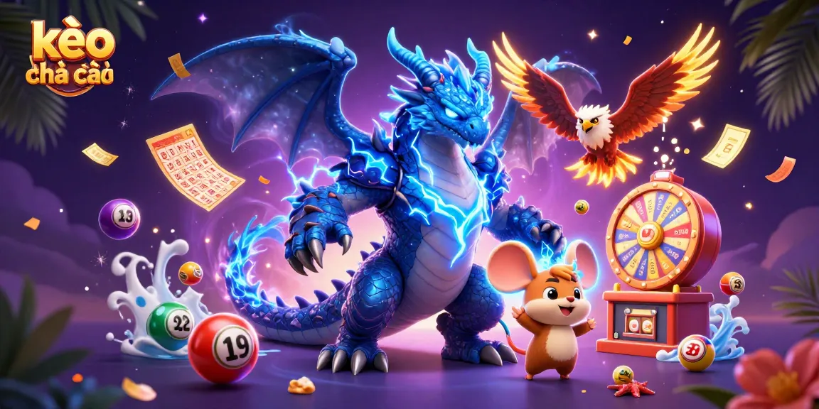 Engaging kèo nhà cái illustration showcasing exciting gaming elements and dynamic characters.
