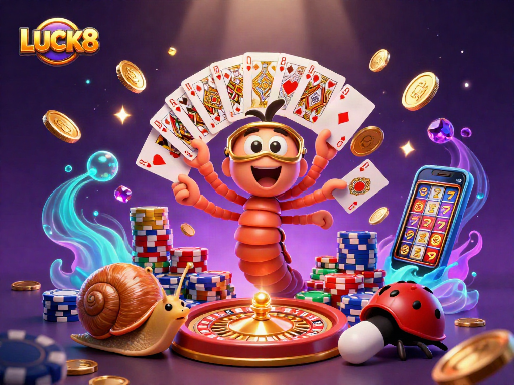 LUCK8 mang đến trò chơi sòng bạc độc đáo với một nhà cái kỳ quái và nhiều bí mật.