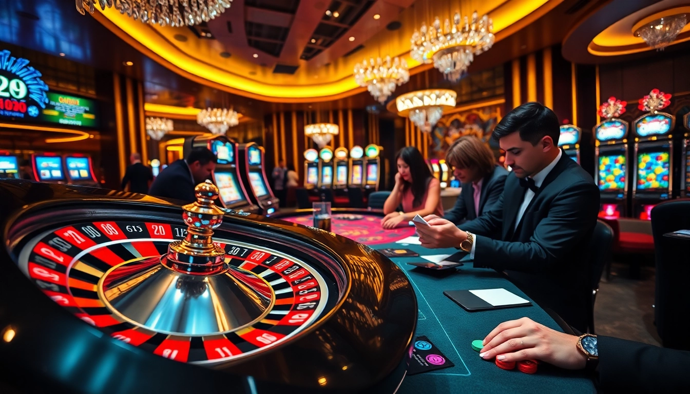 Experience excitement at OPEN88 casino with vibrant tables, thrilling gameplay, and luxurious ambiance.