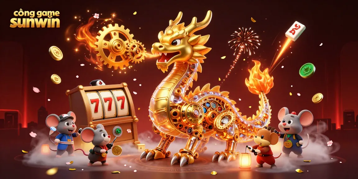 Experience the exciting gaming atmosphere at cổng game sunwin with dynamic scenes of festive elements.