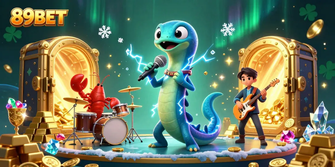 Experience the excitement of winning with 89BET in a vibrant underwater casino full of treasures.